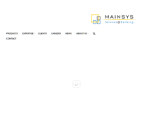 Tablet Screenshot of mainsys.be